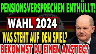 Rentenpolitik 2024 Welche Versprechen machen die Parteien [upl. by Nerhtak852]