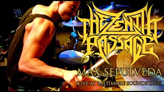 THE ZENITH PASSAGE  Lexicontagion  Max Sepulveida Live at Baltimore Soundstage [upl. by Euqnomod123]