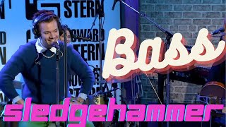 Harry Styles Covers Peter Gabriel´s quotSledgehammerquot Live on the Howard Stern Show Bass Cover amp Tabs [upl. by Lletniuq]