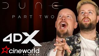 Dune Part Two  4DX Trailer Reaction  Cineworld Cinemas [upl. by Alesandrini]