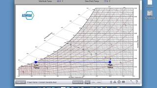 ASHRAE HVAC Psychrometric Chart App [upl. by Enirroc]