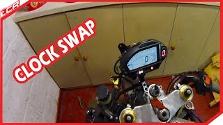 Honda Fireblade  Clock  Cluster Swap   Garage Build EP08 [upl. by Arlena]