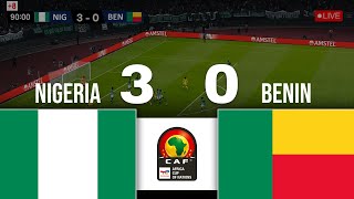 Nigeria  Benin 3  0  Goals amp Highlights  Africa Cup of Nations Qualification [upl. by Lucey]