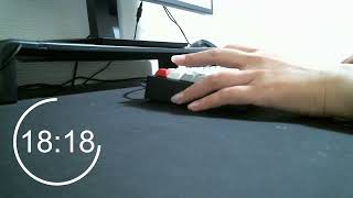 Work With Me  Keybord Typing Mouse Clicking Pomodoro Timer Count Down No music ASMR [upl. by Woodall]