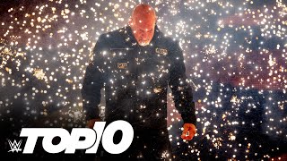 Goldberg’s returns WWE Top 10 Sept 29 2022 [upl. by Werby474]