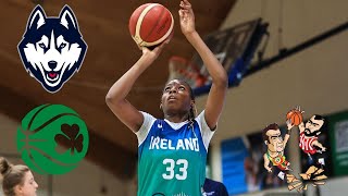 Meet UConn womens 65quot commit for 2025 Gandy MalouMamel from Ireland [upl. by Singer]