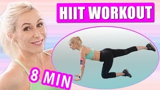 Ultimatives HIIT Workout in 8 Min  Fettverbrennung auf Hochtouren [upl. by Myles508]