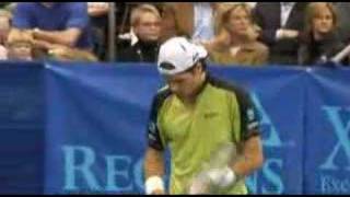 Tommy Haas beats Andy Roddick in Memphis [upl. by Carbo]