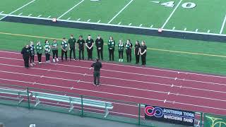 Dickens Choir Singing the National Anthem at 2024 Tioga County Tournament of Bands [upl. by Ahsenor]