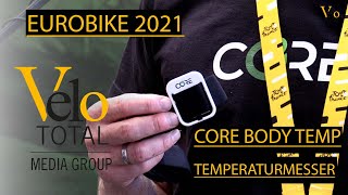 EUROBIKE 2021  NEUHEITEN  CORE BODY TEMP  KÖRPERTEMPERATURMESSER [upl. by Ennairac101]