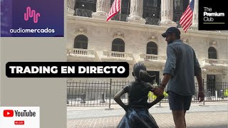 Nueva sesión de Trading en directo apertura y previa de wallstreet 1311   Premium Live [upl. by Iva658]