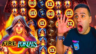 🎰REMONTANDA EN LA NUEVA SLOT  🔥FIRE PORTALS🔥 [upl. by Chally]