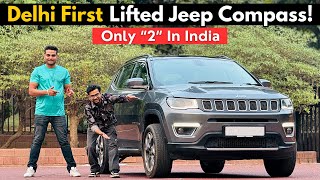 Jeep Compass Modified With Suspension Lift Kit Ownership Review [upl. by Woermer]