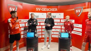 Pressekonferenz 16 Spieltag Heimspiel gegen Westfalia Osterwick [upl. by Yurik]