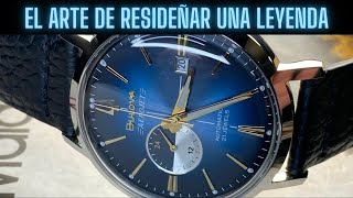 BULOVA poniendo el ejemplo  Reseña del BULOVA AEROJET automático 96B374 [upl. by Lonnard]