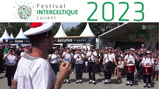 Bagad de LannBihoué  Festival Interceltique de Lorient 2023 [upl. by Dimond69]