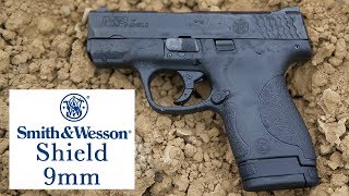 Smith amp Wesson MampP Shield 9mm Review [upl. by Dranyer4]