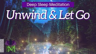 Detach from Thoughts and Worries Deep Sleep Meditation  Mindful Movement [upl. by Etteniuq]