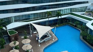 Conrad Manila Bayview two bedroom ambassador suite room tour  Philippines 🇵🇭  Luxury travel [upl. by Sivlek]