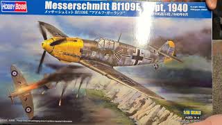 NEW 2021  HOBBYBOSS BF109e 118 Review [upl. by Dyanna939]