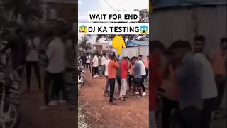 DJ KA SOUND TESTING 😱 remix song shorts trending video djsarzenthemasterofbass Dj sachin babu [upl. by Asiar147]