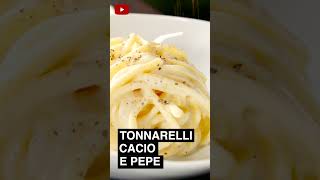 TONNARELLI CACIO E PEPE  Cremosi e squisiti tonnarelli cacioepepe oraziofoodexperience [upl. by Aidile]