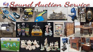 SAS Pewter Lladro Camping Online Auction Video Preview Slideshow [upl. by Suedaht19]