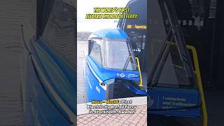 Journey on the Worlds First Electric Hydrofoil Ferry in Sweden with Subtitles [upl. by Airrotal773]