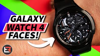 The Best Samsung Galaxy Watch 4 Faces 2022 Best Wear OS Watch Faces [upl. by Packston]