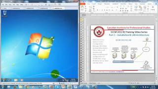 SCCM 2012 R2 Step by Step  Part 1  Installation  Build Infrastructure and AD Install [upl. by Synned]