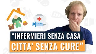 quotInfermieri senza casa città senza cure” [upl. by Ennirok]