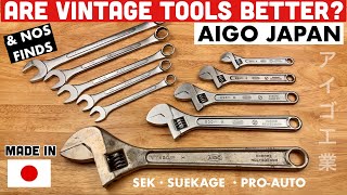 VINTAGE JAPANESE TOOLS 🇯🇵 My Aigo “Collection” [upl. by Coridon]