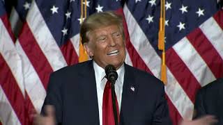 WATCH Trump speaks after winning 2024 Iowa caucuses [upl. by Nixie]