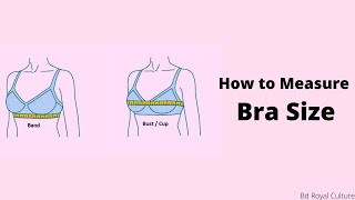 How to Measure Bra Size  Tutorial [upl. by Nestor886]