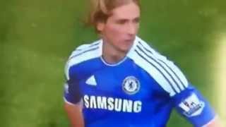 MUST SEE  Fernando Torres Misses Open Goal [upl. by Aliwt687]