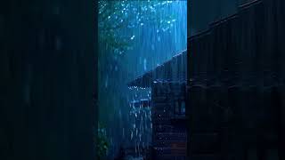 Sonido De Lluvia Relajante Para Dormir shorts lluvia rain rainsoudsforsleeping heavyrain relax [upl. by Janine887]