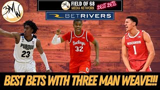 Best Bets Three Man Weave Covers Three Huge Big Ten Matchups and the Rest of Thursdays Slate [upl. by Berty102]