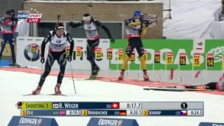 World Championship biathlon in Nove Mesto 2013 sprint menn [upl. by Leonie]