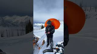 Sled Edit 3 adventure gnarly snowboarding mountainskiing adventuretravel snow sledding [upl. by Eli]