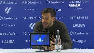 Rueda de prensa FC Andorra vs SD Amorebieta [upl. by Iba]