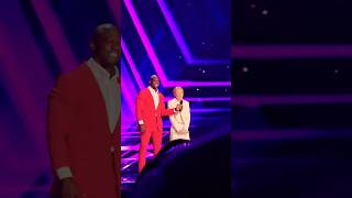 Reid Wilson Gets Wise Semi Final Advice from AGT Friend😉 agt2024 reidwilson whitneyhouston short [upl. by Joliet]