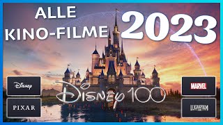 Alle DISNEY FILME 2023 Das sind die TOP 8 KinoFilme von Disney Pixar Marvel und Lucasfilm [upl. by Dicks]