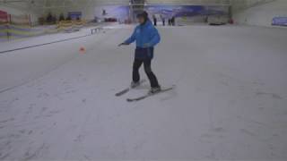 Level 2 Ski Lesson Introduction to Turning [upl. by Nibur]