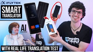 2024s Best Value Handheld Translator  iFLYTEK Smart Translator Review amp Test Free 4G Data Plan [upl. by Hynes]