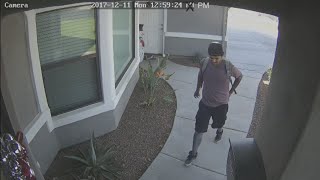 Phoenix homeowner takes on porch pirate [upl. by Lilhak]