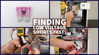 Finding Low Voltage Shorts Fast HVAC Troubleshooting [upl. by Pelagia51]