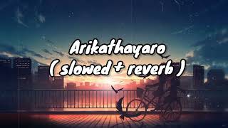 Arikathayaro   slowed  reverb  Bodyguard  Dileep  Nayanthara  Earth Hut [upl. by Stolzer487]