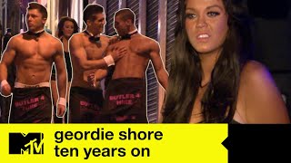 The Geordies First Ever Tash On Tours Job  Geordie Shore Ten Years On The Toon [upl. by Darrey]