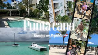 Dominican Republic Vlog 2024 🇩🇴 Punta Cana Travel Vlog Luxury villa Resort Tours  Restaurants [upl. by Doretta]