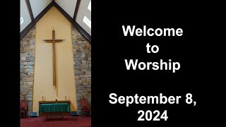 Colesville Presbyterian Church Livestream September 8 2024 [upl. by Eimile]